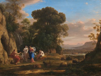 Das Urteil des Paris von Claude Lorrain